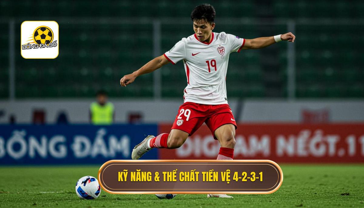 Tiền vệ Tấn Công trong Sơ Đồ 4-2-3-1: Chìa Khóa Vàng của Chiến Thuật Hiện Đại 2 Yêu Cầu Kỹ Năng và Thể Chất cho Tiền vệ Tấn Công 4-2-3-1