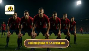 Chiến thuật bóng đá 5-4-1 phòng ngự
