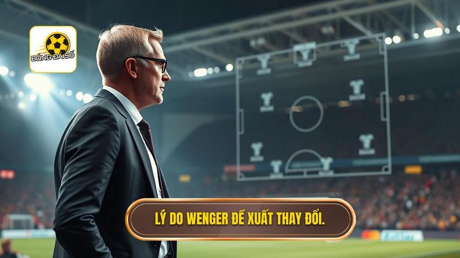 2. Lý do Wenger đề xuất thay đổi.