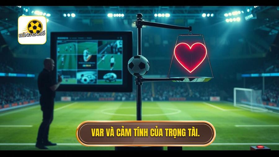 3. VAR và cảm tính của trọng tài.