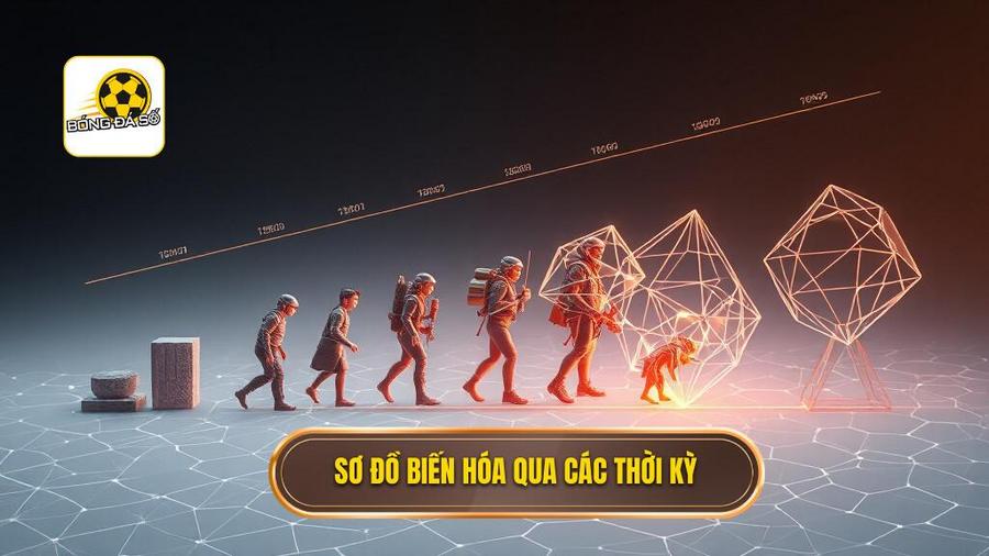 Hệ thống sơ đồ biến hóa qua các thời kỳ