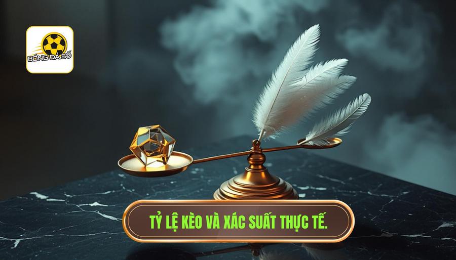 Tỷ lệ kèo không phản ánh hoàn toàn xác suất thực tế